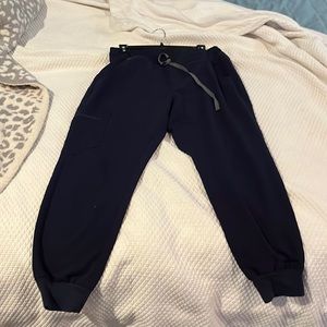 Navy Figs Joggers- petite